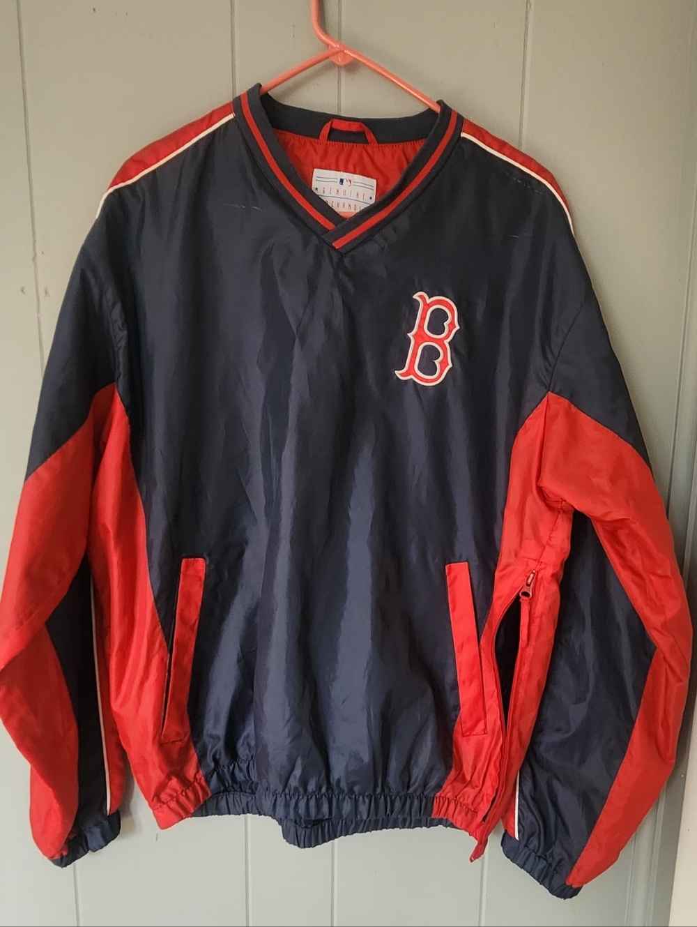 Genuine Merchandise Gray and Red Team Jacket